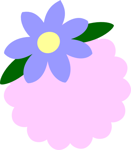 The - Flower Tag (450x518)