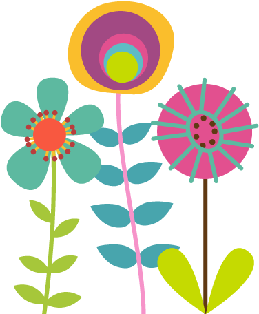Spring Flowers Graphics - Spring Flowers Graphic (450x477)