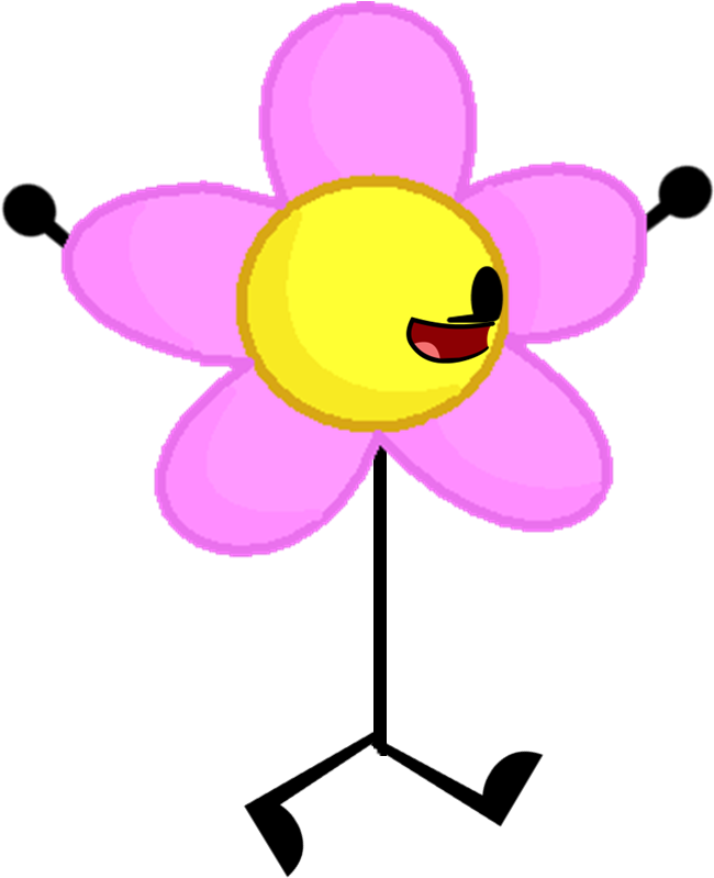 Flower-2 - Bfdi Flower Evil (676x802)