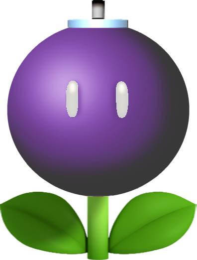 Bomb Flower By Machrider14-d5bf3pu - Power-up (396x522)