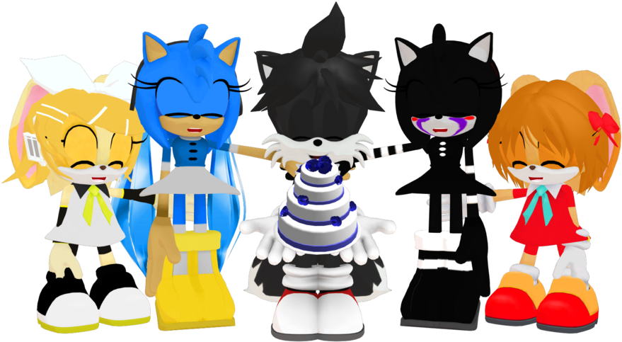 Happy Birthday To Me Mmd By Waleedtariqmmd - Happy Birthday Anime Figure (1024x576)