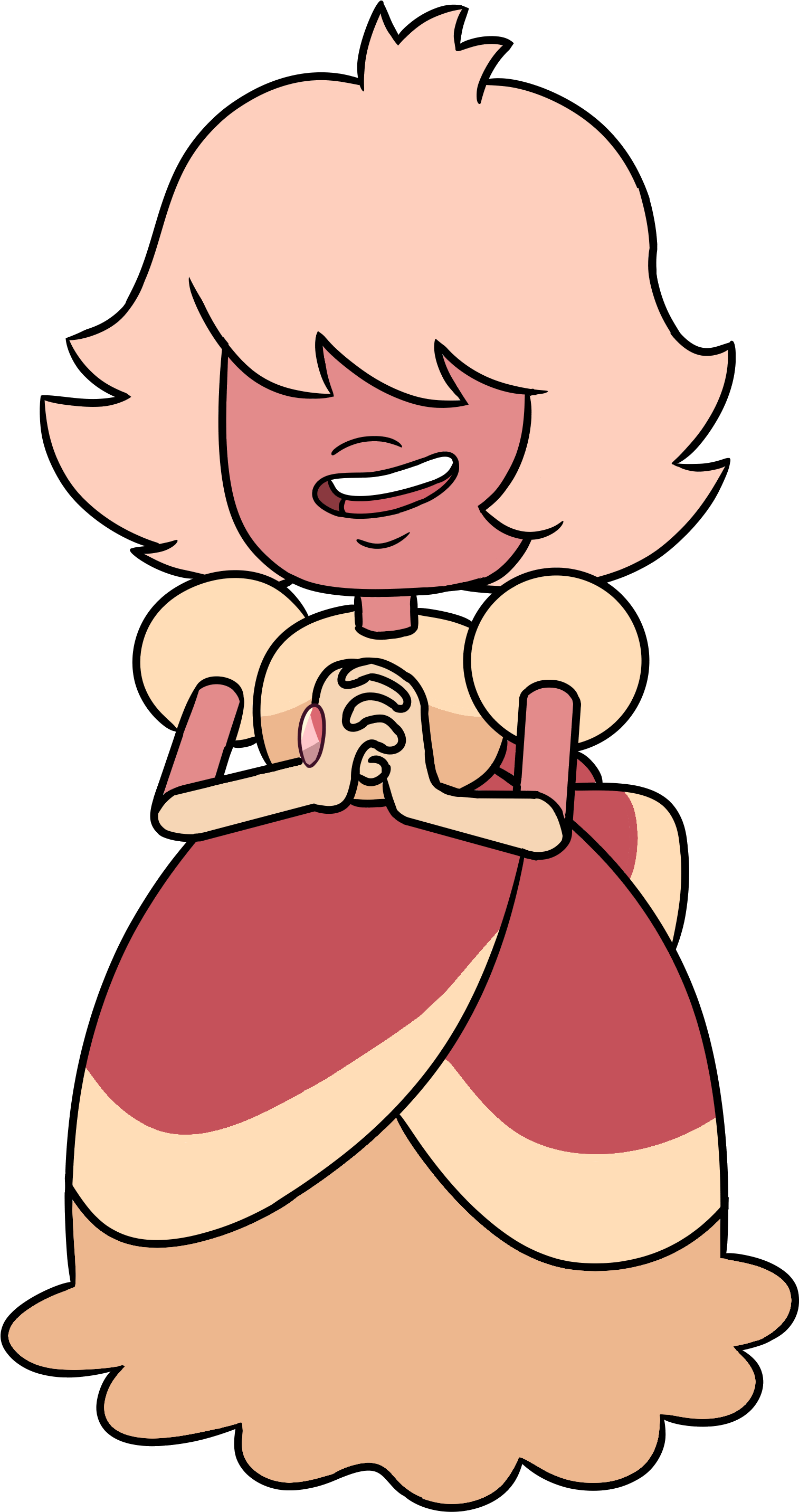 Humorhappy Birthday Rebecca Sugar - Steven Universe Padparadscha Sapphire (2000x2900)
