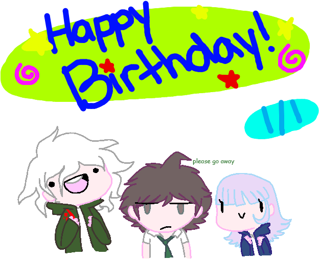 Happy Birthday Hajime Hinata By Sorromi - Cartoon (800x600)