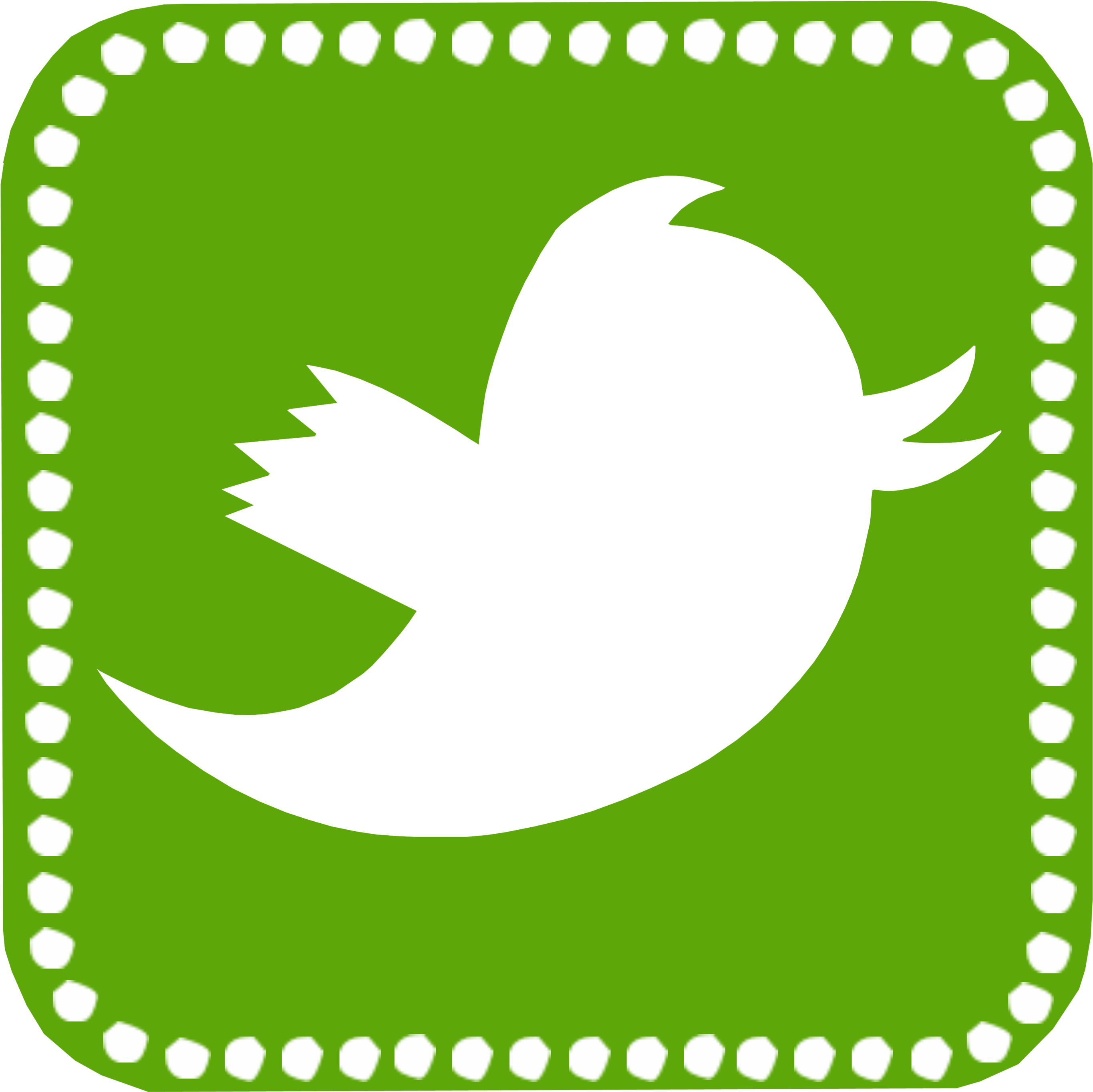 Photobucket - Twitter Green (2779x2779)