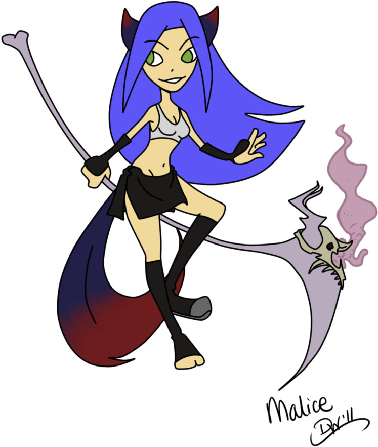 Malice Cartoon Digital By Maha Kun - Cartoon (819x975)