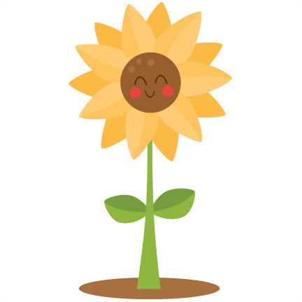 Cute Sunflower Via Miss Kate - Aker Bp (432x432)