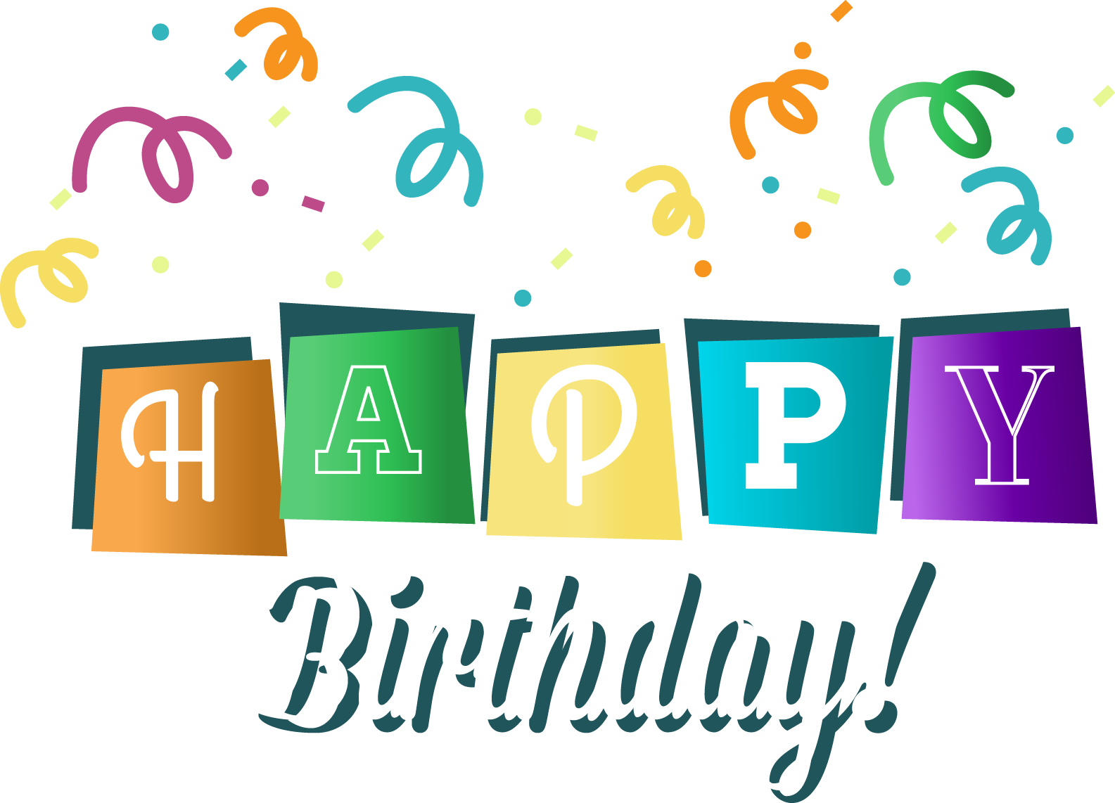 Birthday Clip Art - Cartoon (1585x1142)