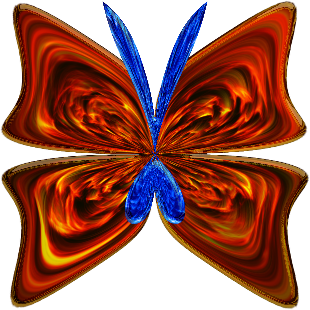 Flower Clipart Images And Photos - Short-tailed Blue (1229x1229)