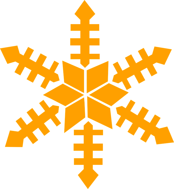 Snowflake Images Clipart 10, - Winter Snowflake Embroidery Design (665x720)