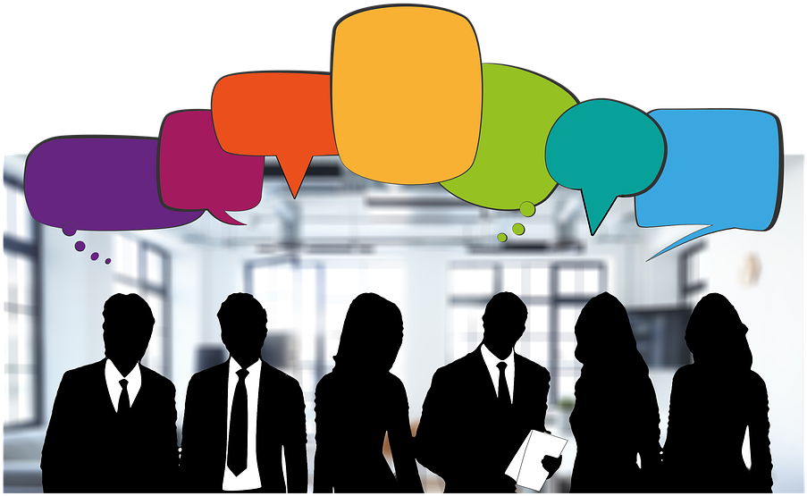 Group, Team, Feedback, Confirming, Balloons, Clouds - Retroalimentacion Equipo (960x640)