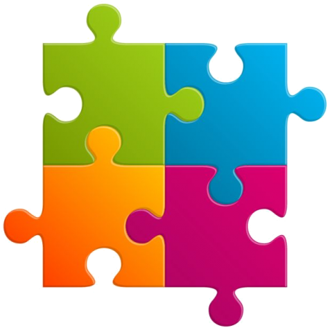 At Onepoint, We Have Strong Experience And Processes - Puzzle Vector Free (520x487)