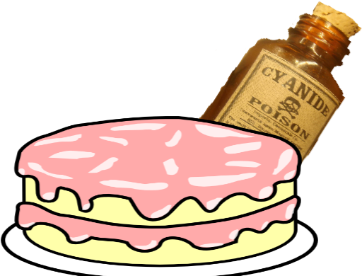 Poisoned Birthday Cake By Termatior0 - Poisoned Birthday Cake By Termatior0 (883x412)