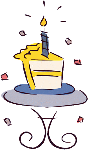 Cupcake - Fabulous 40 Tile Coaster (600x512)