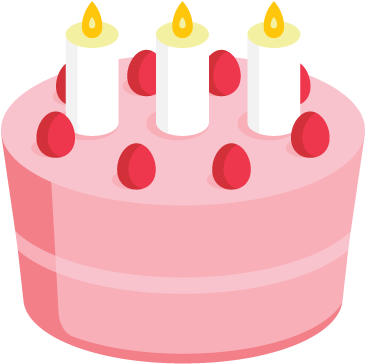 Emoji, Emoticon, Large, Real Big, Huge, Massive, Over-sized - Party Cake Emoticon (400x400)