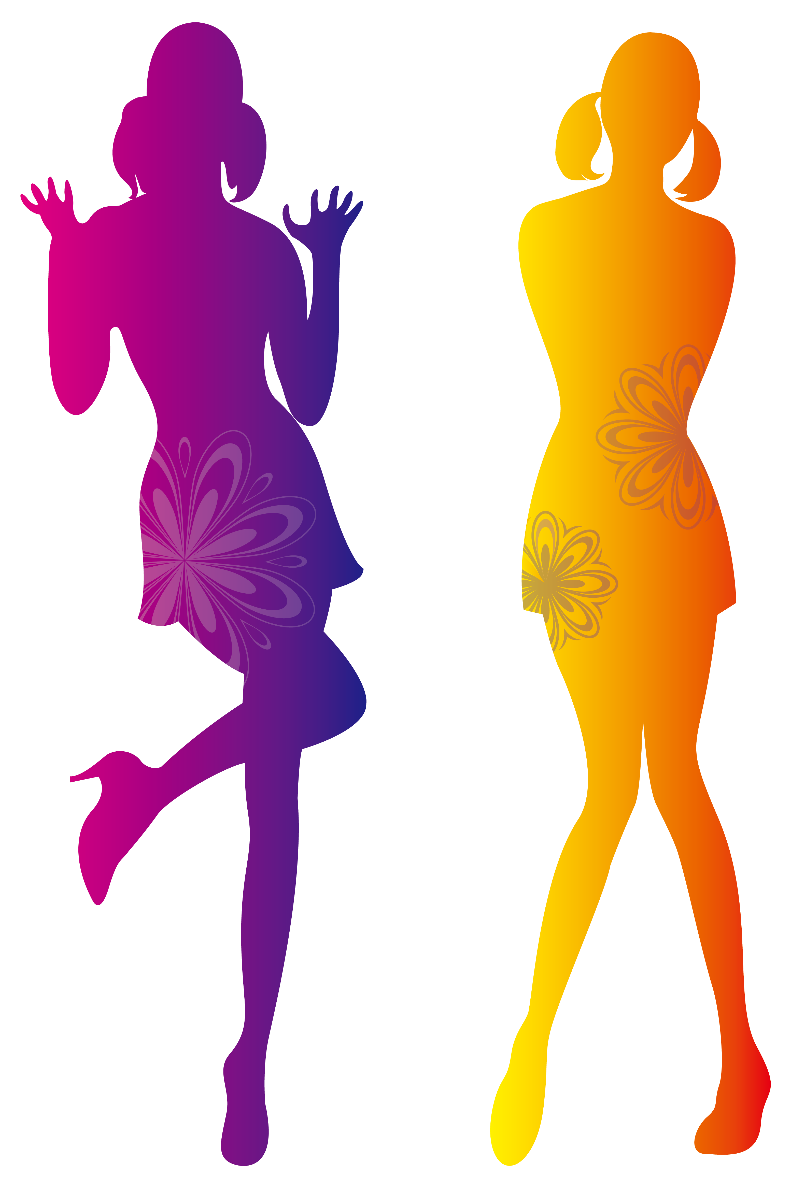 Fashion Silhouette Illustration - Fashion Poster (3331x4904)