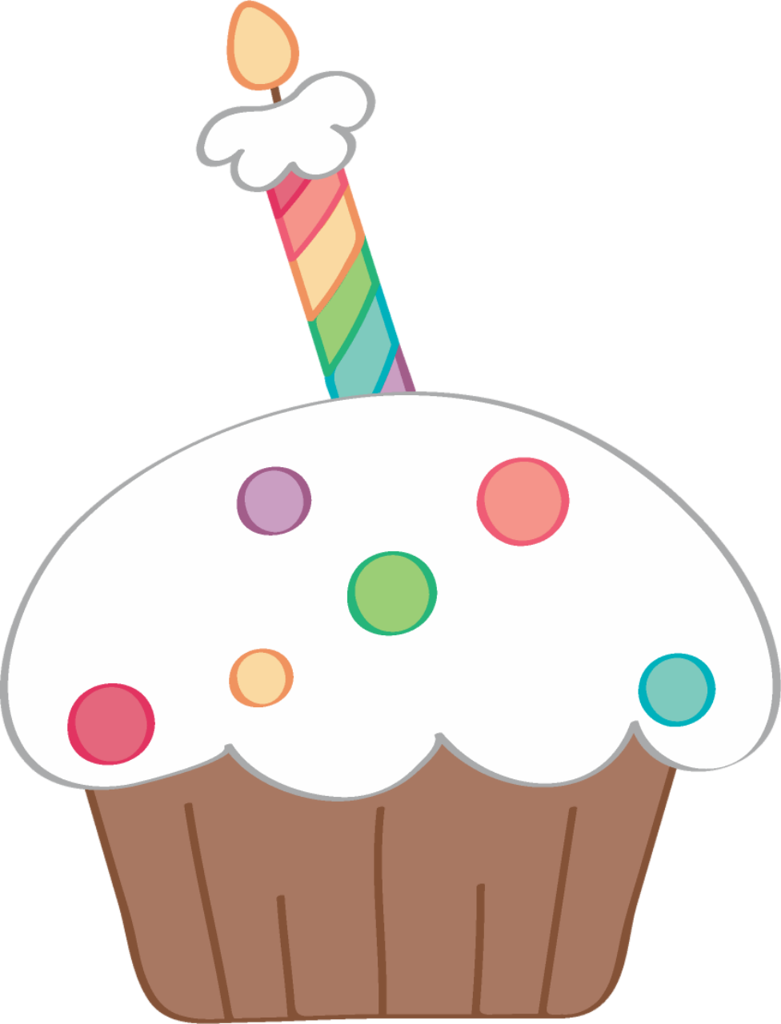 Clipart Png - Dibujos De Ponques De Cumpleaños (781x1024)