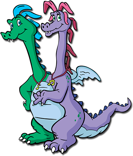 Lots Newer Png Pictures - Zack And Weezy From Dragon Tales (512x512)