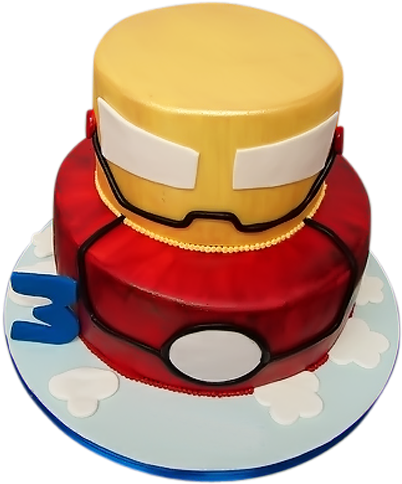 Order A Cake Online - Iron Man Cakes (500x500)