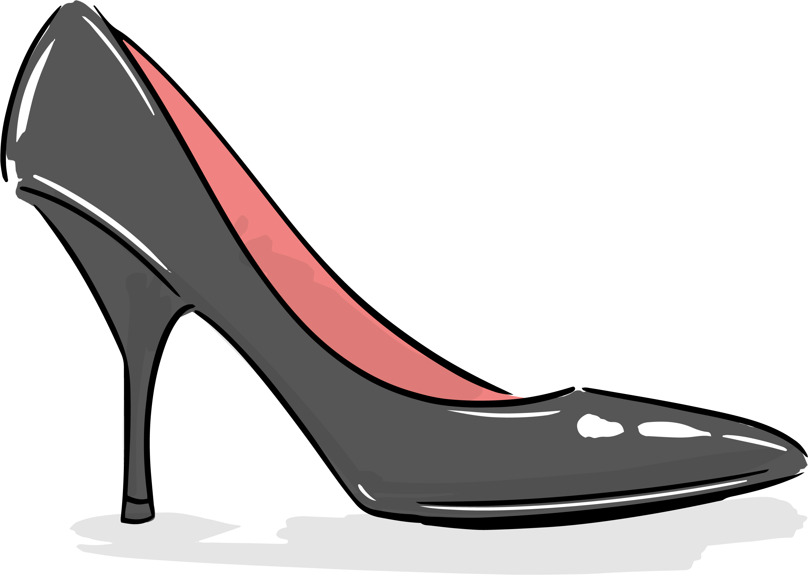 Shoe High Heeled Footwear Designer Cartoon - Shoe High Heeled Footwear Designer Cartoon (3168x2408)