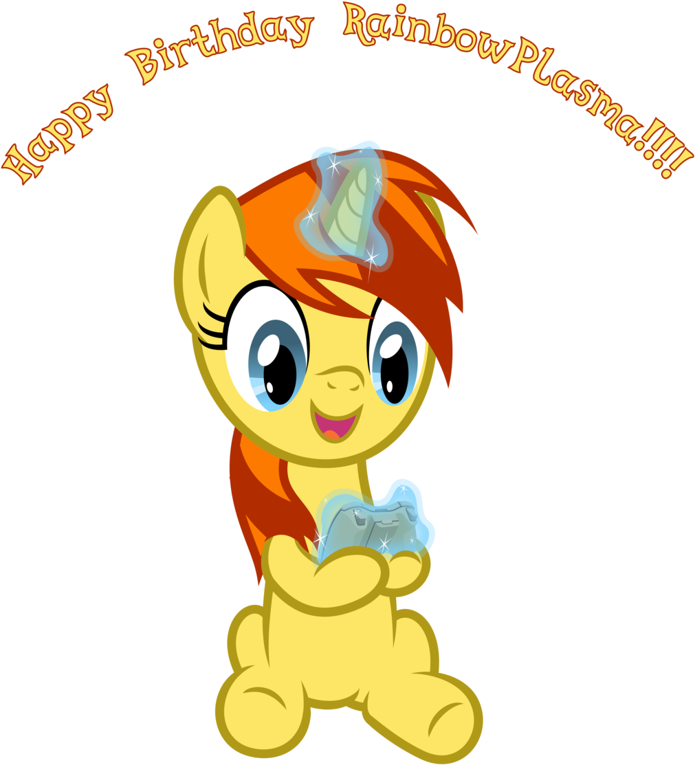 Happy Birthday Rainbowplasma By Flutterguy317 - Happy Birthday Brother Funny Animated (1024x1118)