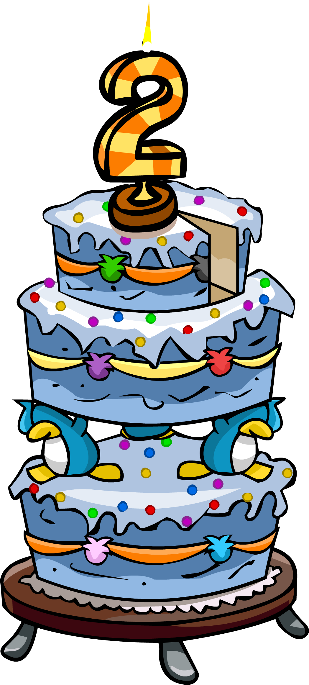 Club Penguin Birthday Cake (1048x2322)