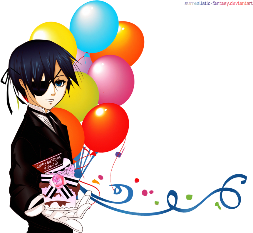 Happy Birthday Yana Sensei By Surrealistic Fantasy - Birthday (900x793)