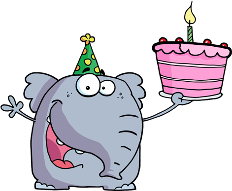 Make Sure To Sign-up For Your Favorite Places To Dine - Happy Birthday Elephant (470x470)