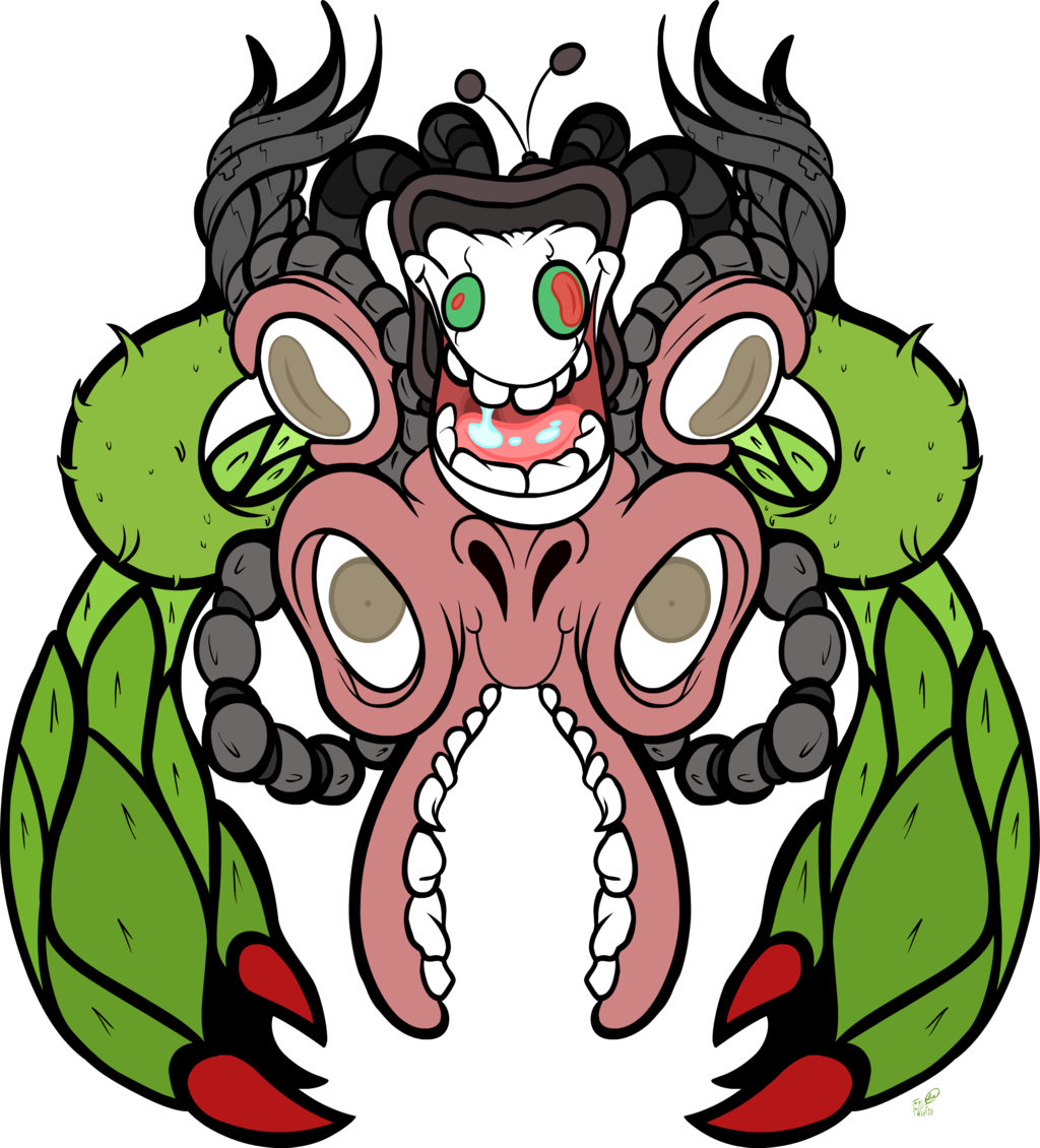 Omega Flowey By Constipatedsamurai Undertale - Undertale Transparent Flowey (1024x1130)