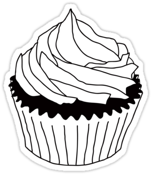 Cupcake Clipart Black And White Cupcake Clipart Black And White Png 1024x1024 Png Clipart Download
