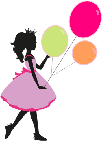Clipart Aniversário - Princess Frame (369x500)
