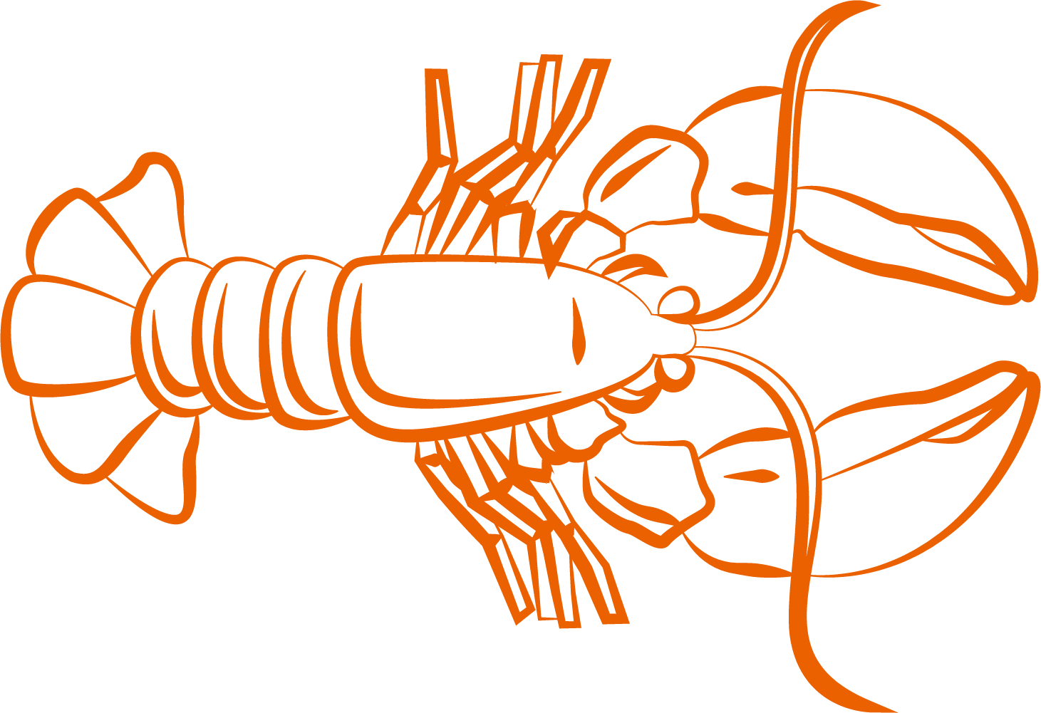 Lobster Caridea Shrimp Clip Art - Lobster Caridea Shrimp Clip Art (1461x1001)