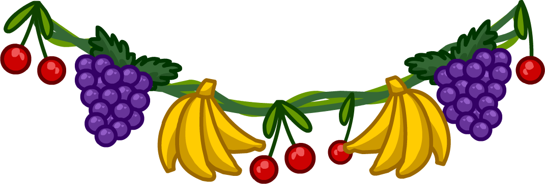 Fruit September Clipart, Explore Pictures - Club Penguin Fruit Furniture (1071x363)