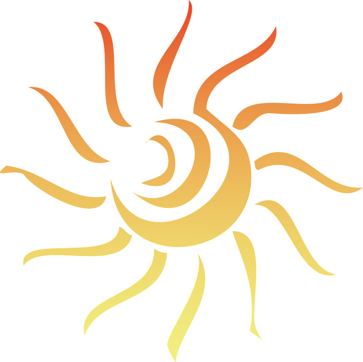 Sun Graphics 4, Buy Clip Art - Sun Rays Clipart (723x720)