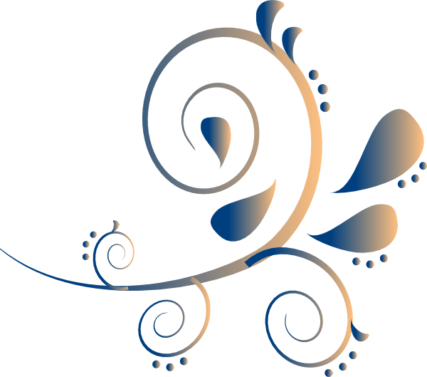 Paisley Clip Art - Green And Purple Border (600x529)