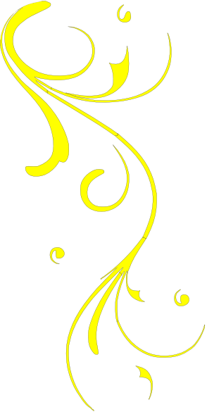 Yellow Swirl Clip Art - Art (294x595)