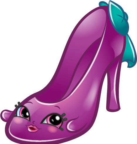 Embroidery - Shopkins High Heel Shoe (576x495)