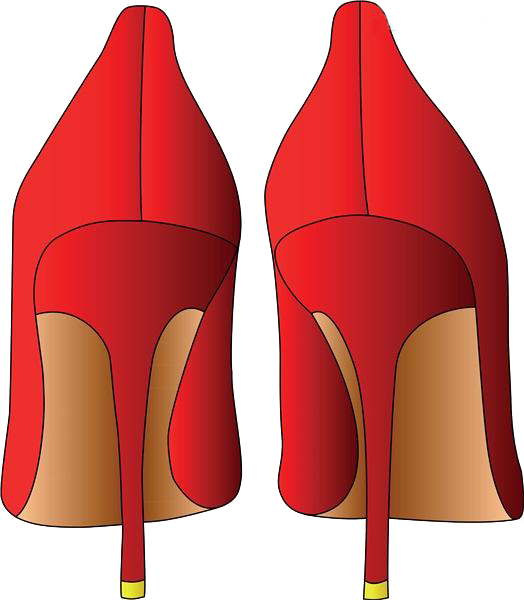 High-heeled Footwear Shoe Stiletto Heel Stock Illustration - Shoe (524x600)