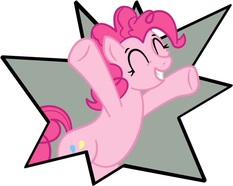 Pinkie Pie Stencil By Paladin-drakkenwolf - Pinkie Pie Stencil By Paladin-drakkenwolf (800x700)
