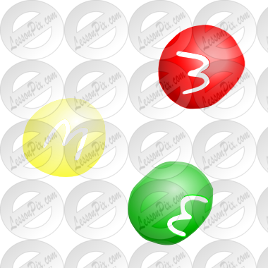 M&ms Stencil - Graphic Design (380x380)