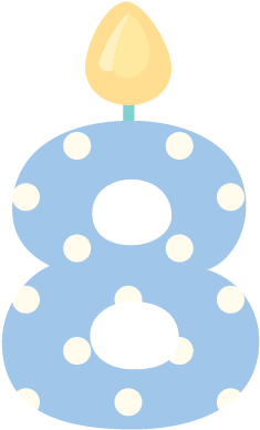 Dropbox Is A Free Service That Lets You Bring Your - Vela De Numero 8 Em Png (269x460)