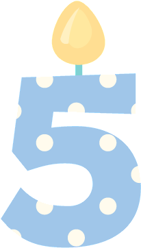 Dropbox Is A Free Service That Lets You Bring Your - Vela 5 Cumpleaños Png (269x460)