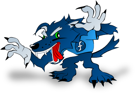 Artwork Mascot Werewolf F8 - Sandra Fedora Model (480x320)