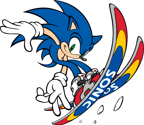 Sonic Clip Art At Clkercom Vector Online - Sonic Adventure Art (600x523)