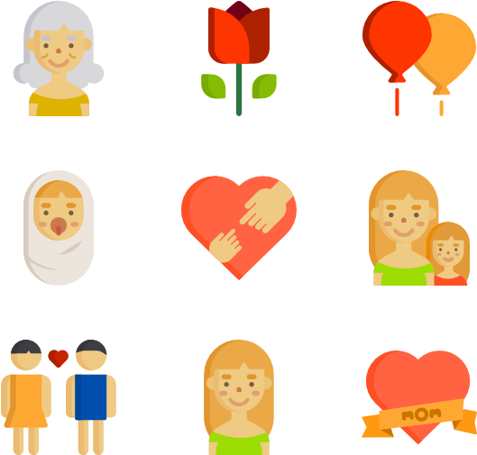 Mothers Day - Icon (600x564)