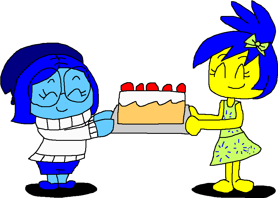 We Made The Cake By Pokegirlrules - Cartoon (1006x727)