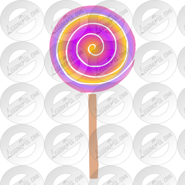 Lollipop Stencil - Circle (380x380)