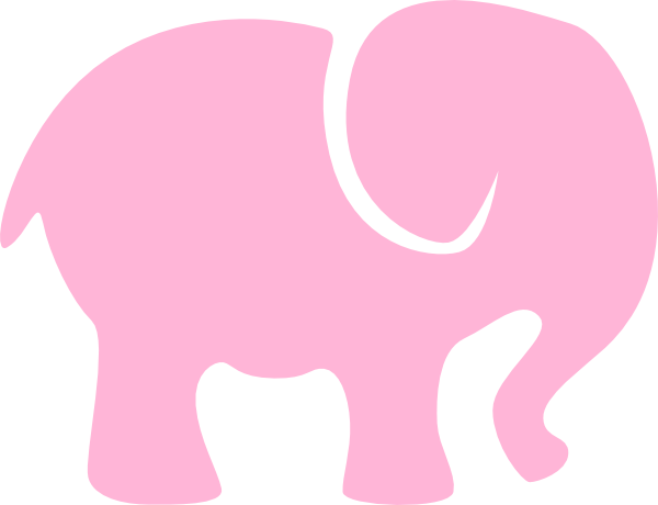 Baby Elephant Svg File (600x460)