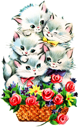 Spring, Summer And Mother's Day Graphics - Cat (270x500)