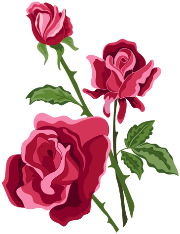 Three Roses Flowers Icon - Brockhampton (512x512)