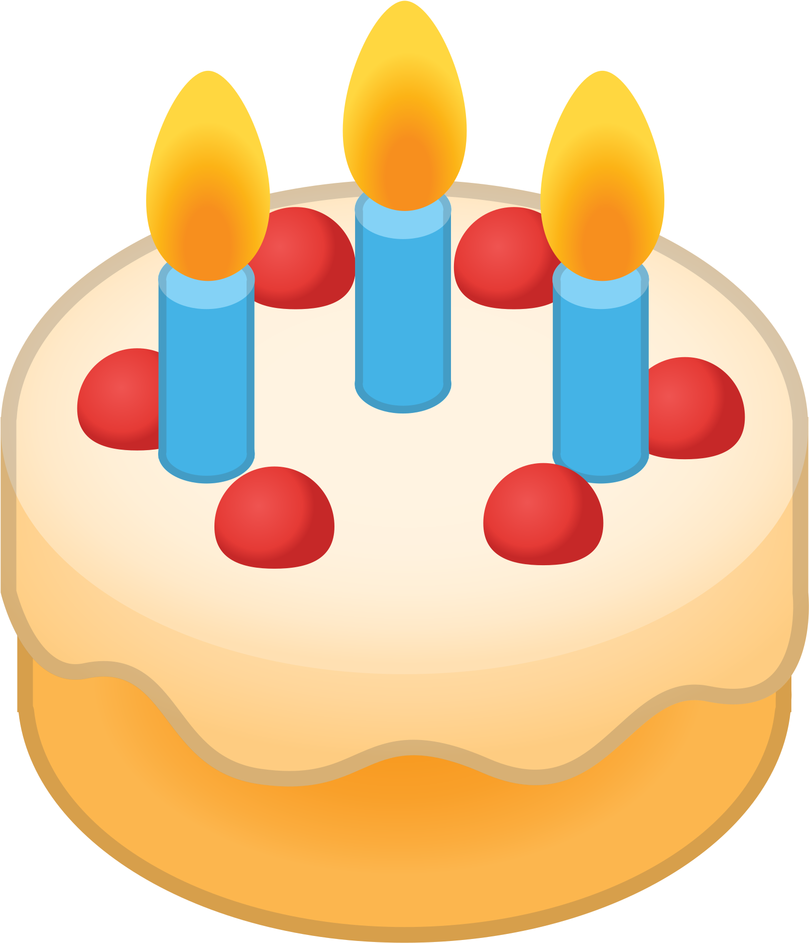 Download Svg Download Png - Birthday Cake Icon (2000x2000)